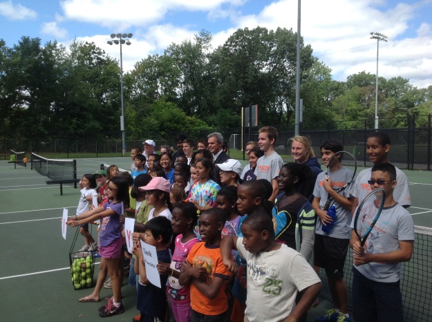 DA Early's grant to Tenacity allowed children to attend the tennis camp who otherwise wouldn't have been able to afford it.